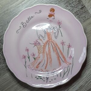 Elegant White Decorative Plate